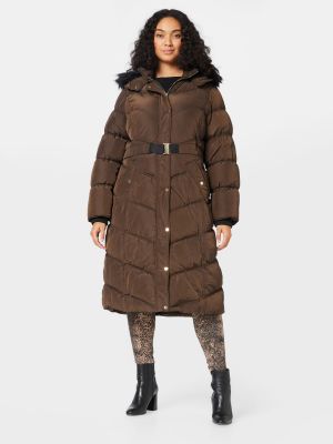 Zimný kabát River Island Plus khaki