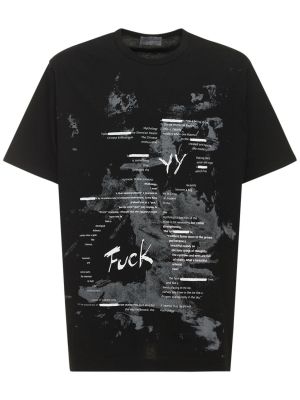 Tričko Yohji Yamamoto čierna