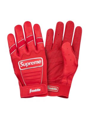 Czerwone rękawiczki Supreme