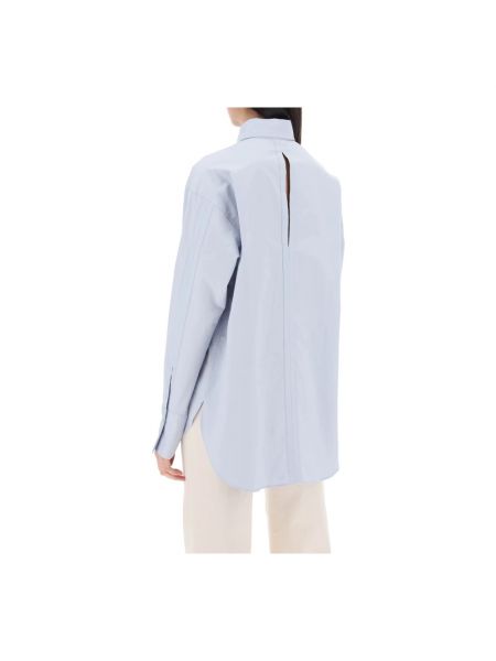 Blusa de algodón oversized Closed azul