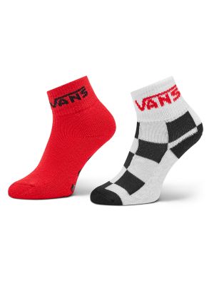 Чорапи Vans червено
