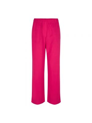 Pantaloni Samsoe Samsoe rosa