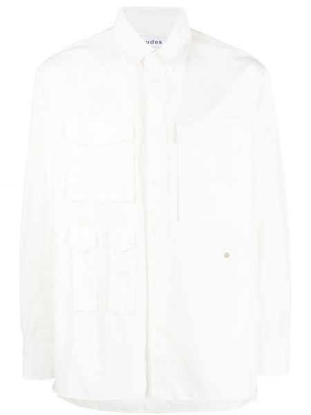 Camicia di cotone Etudes bianco