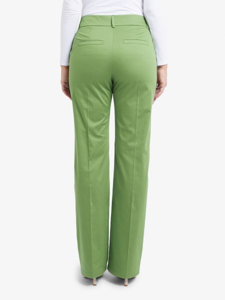 Прямые брюки Pennyblack зеленые