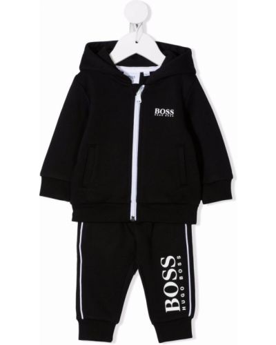 Hette joggedress for jenter Boss Kidswear svart