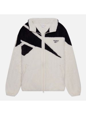 Мужская флисовая куртка Reebok Classic Vector Sherpa, S белый