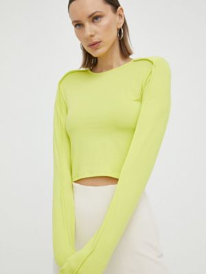 Блуза с дълъг ръкав Gestuz зелено