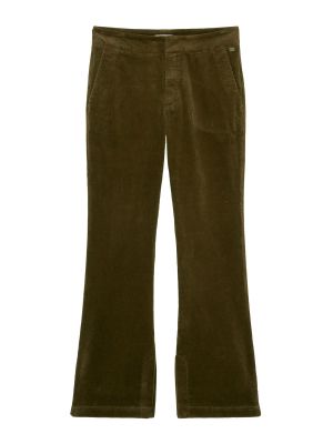 Menčestrové nohavice s nízkym pásom na zips Marc O'polo Denim