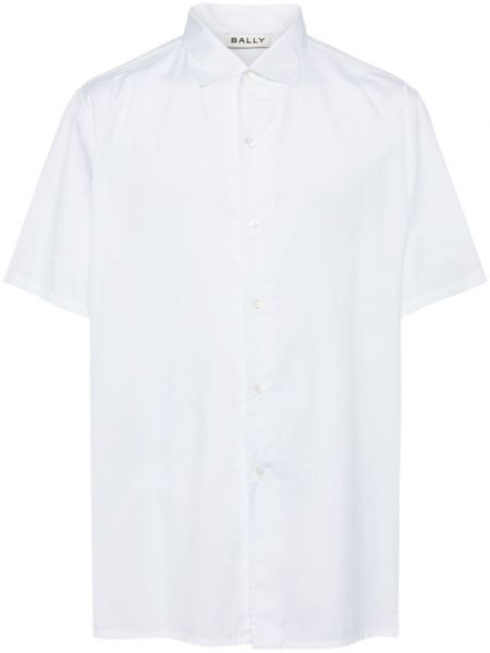 Pamučna košulja Bally bijela