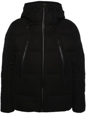 Páperová bunda s kapucňou Descente Allterrain čierna