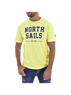 Rövid ujjú póló North Sails sárga