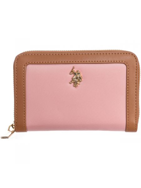 Peňaženka U.s. Polo Assn. ružová
