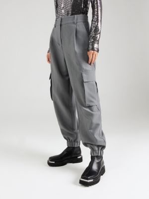 Pantaloni plissettati Yas grigio