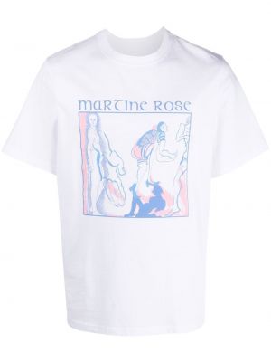 Koszulka z nadrukiem Martine Rose