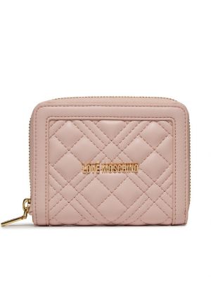 Portefeuille Love Moschino rose
