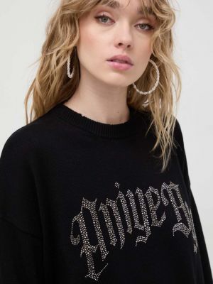 Pamučni pulover Aniye By crna