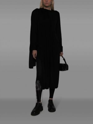 Bavlněné legíny Yohji Yamamoto černé