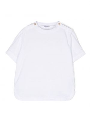 T-shirt ricamato Donsje bianco