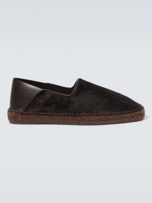 Leopárdmintás espadrilles nyomtatás Tom Ford