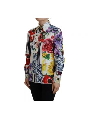 Bluzka bawełniana Dolce And Gabbana
