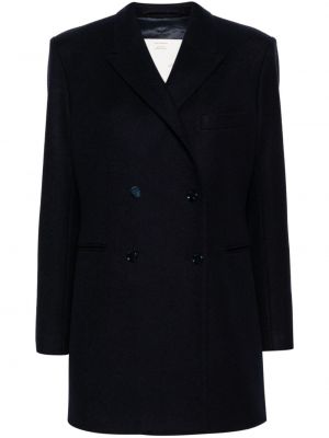 Manteau en laine Giuliva Heritage bleu