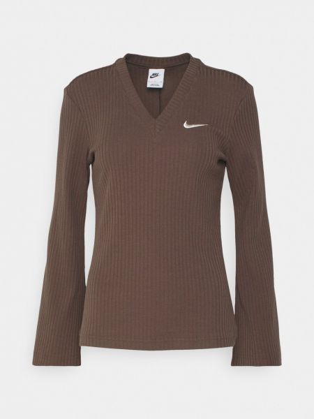 Bluzka Nike Sportswear brązowa