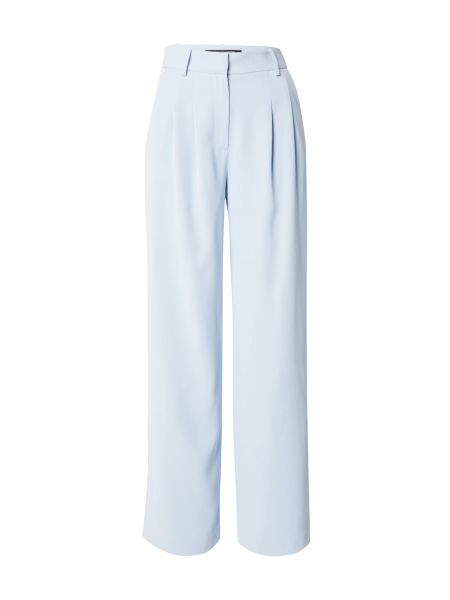 Pantaloni plissettati French Connection blu