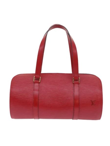 Torebka koronkowa Louis Vuitton Vintage czerwona