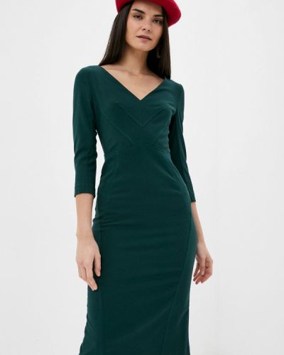 Платье Glance, зеленое