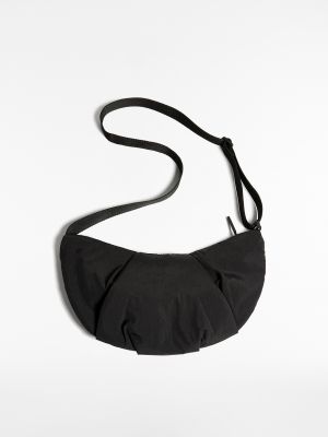 Миниатюрная стеганая сумка через плечо Oysho черный