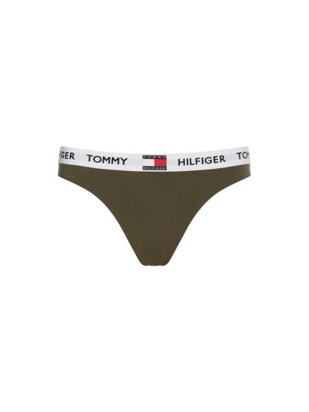 Kalhotky string Tommy Hilfiger khaki