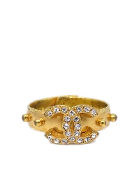 Gyűrű Chanel Pre-owned aranyszínű