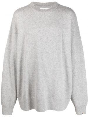 Kašmira džemperis ar apaļu kakla izgriezumu Extreme Cashmere pelēks