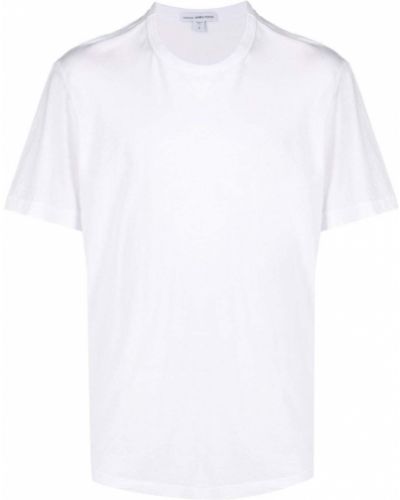 T-shirt avec manches courtes James Perse blanc