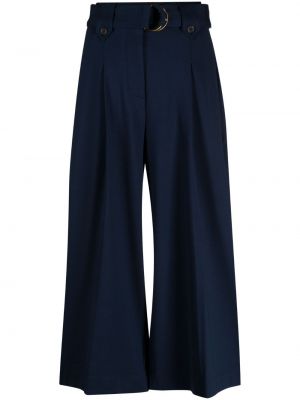 Hose ausgestellt mit plisseefalten Lauren Ralph Lauren blau