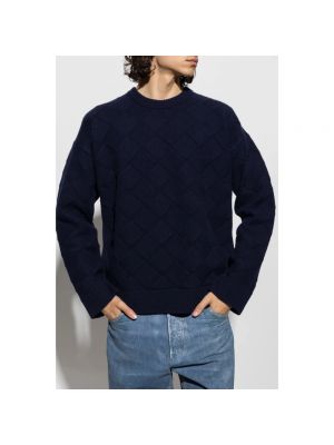 Suéter de lana Bottega Veneta azul