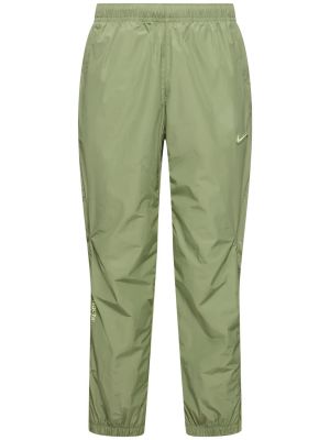 Pantalones con trenzado Nike verde
