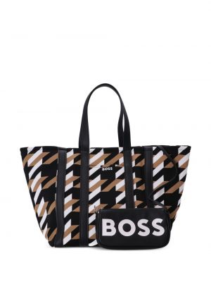 Τσάντα shopper με σχέδιο Boss
