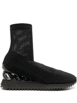 Sneakers con cristalli Le Silla nero