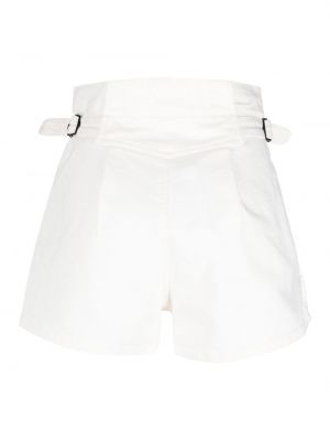 Shorts taille haute The Mannei blanc
