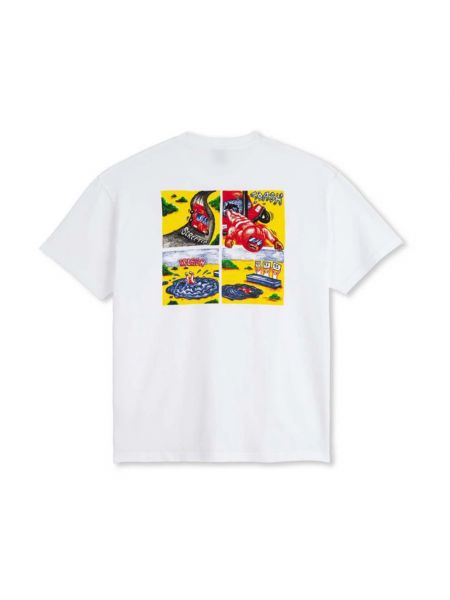Camiseta de algodón skate & urbano Polar Skate Co. blanco