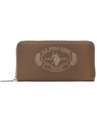 Peňaženka U.s. Polo Assn. béžová