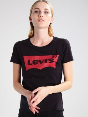 Черная футболка с принтом Levi’s®