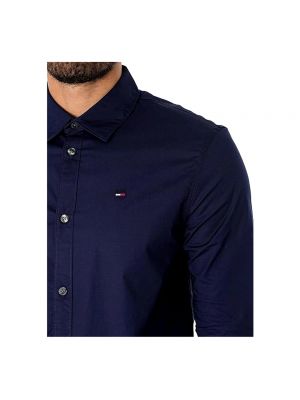Camicia jeans slim fit Tommy Jeans blu