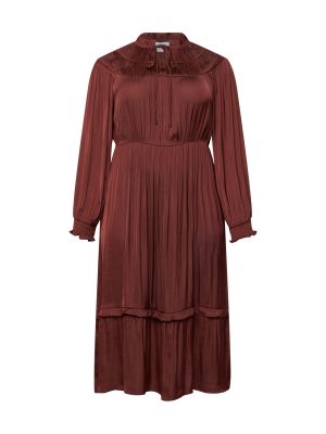 Košeľové šaty Guido Maria Kretschmer Curvy Collection hnedá