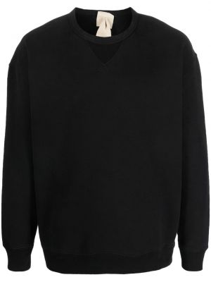 Sweatshirt mit rundhalsausschnitt Ten C schwarz