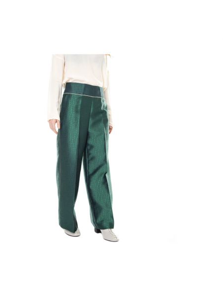 Pantalones Alessia Santi verde
