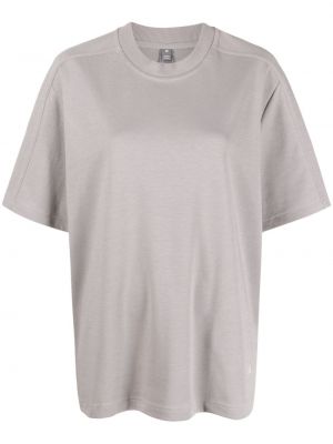 T-krekls ar apdruku džersija Adidas By Stella Mccartney pelēks