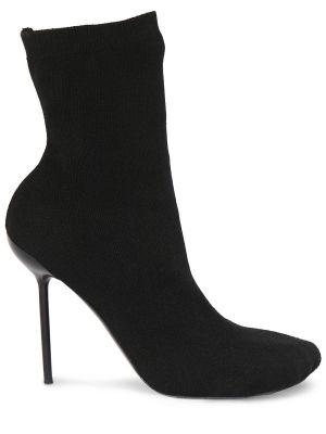 Kotníkové boty z nylonu Balenciaga černé