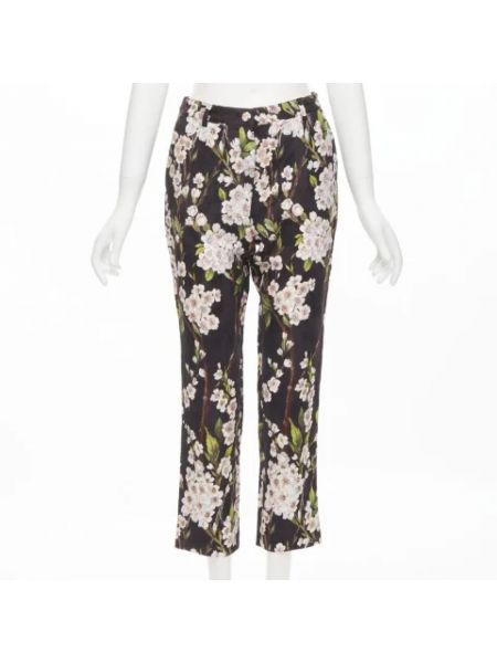 Spodnie 3/4 bawełniane Dolce & Gabbana Pre-owned